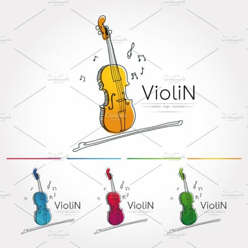 The stylized image of Violin cover image.