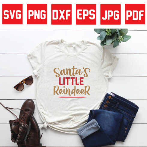 santa’s little reindeer cover image.