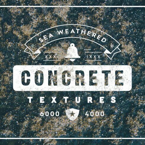 20 Weathered Sea Concrete Textures cover image.