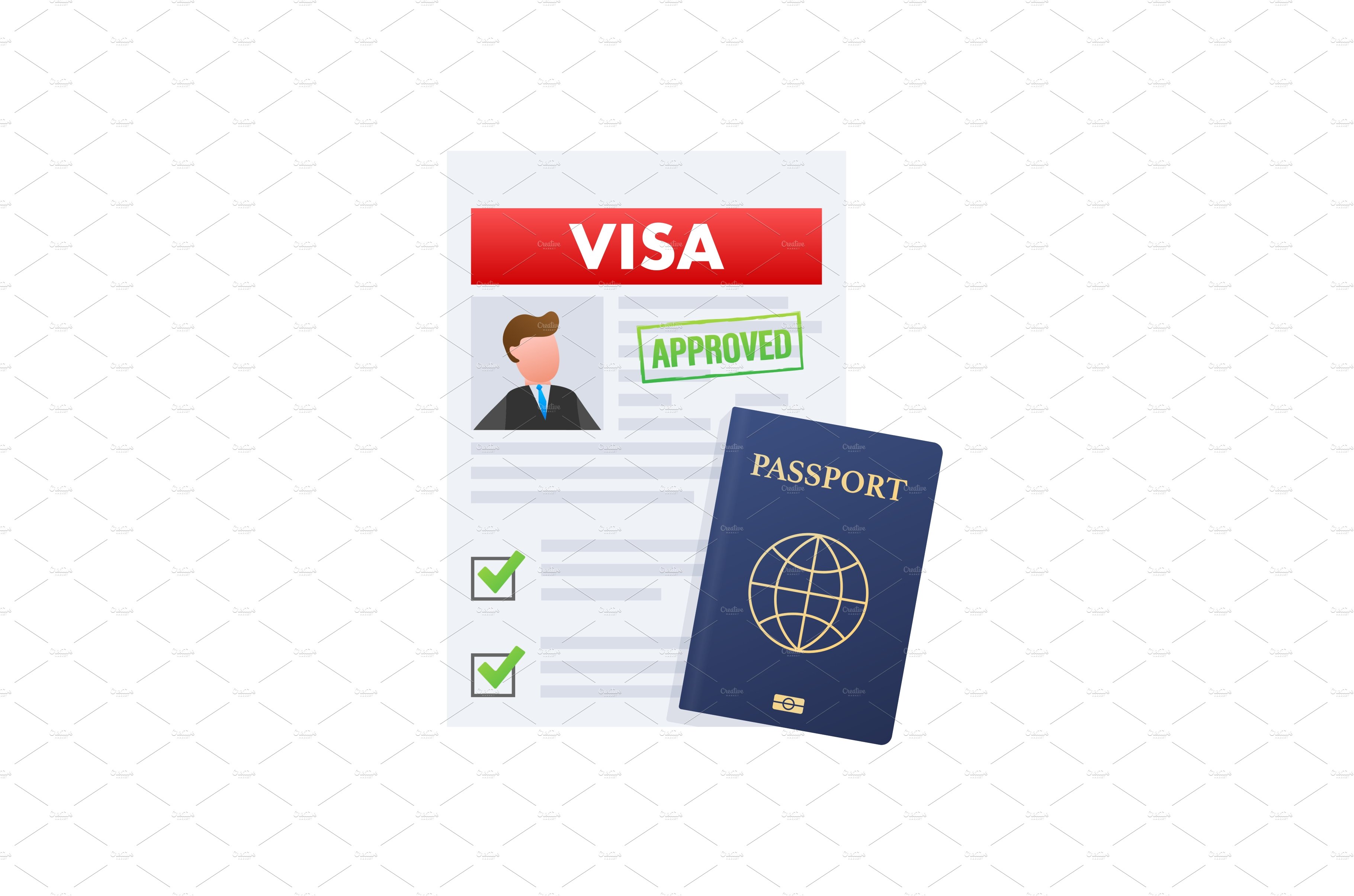 Visa application. Travel approval cover image.