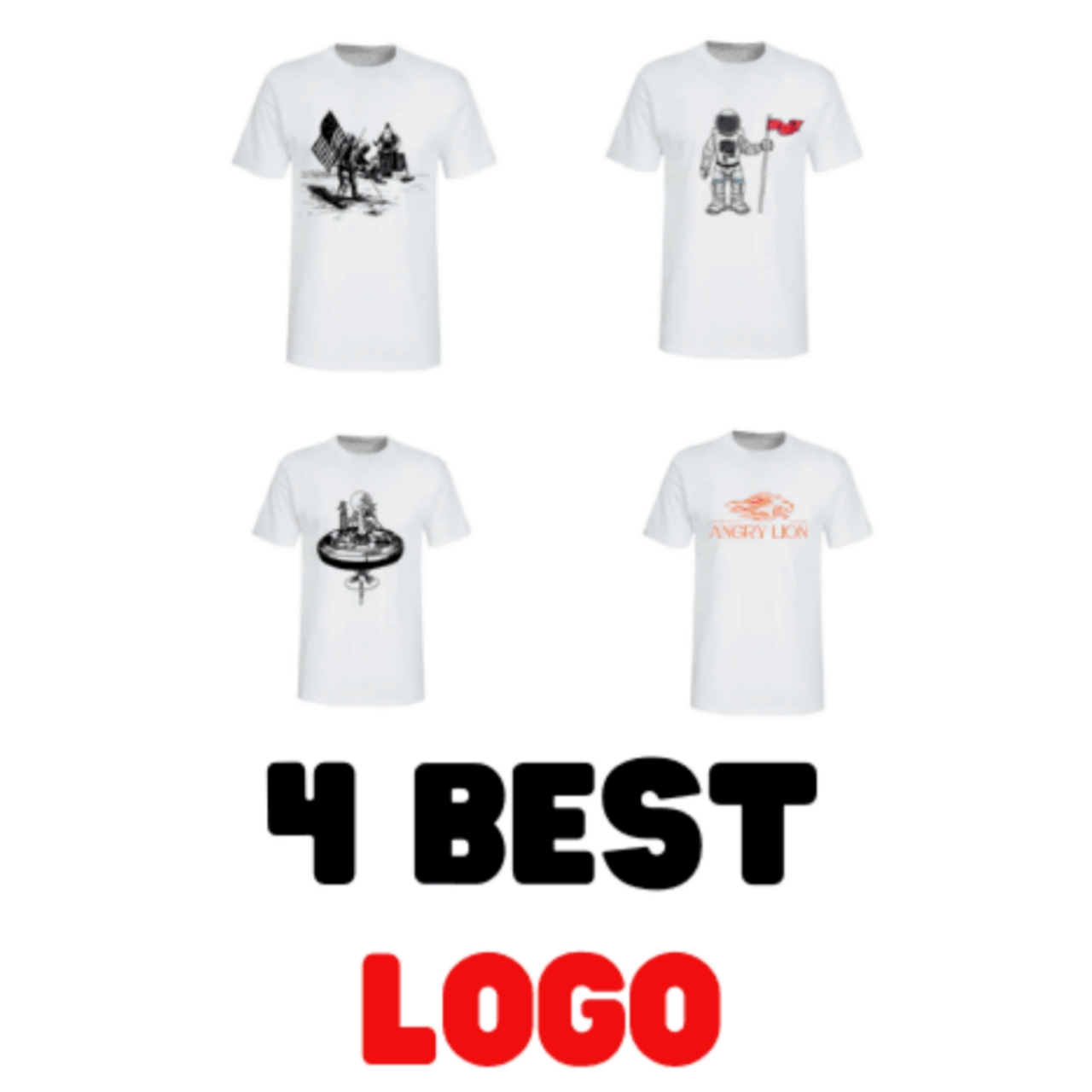 4 Best logo for t-shirt pinterest preview image.