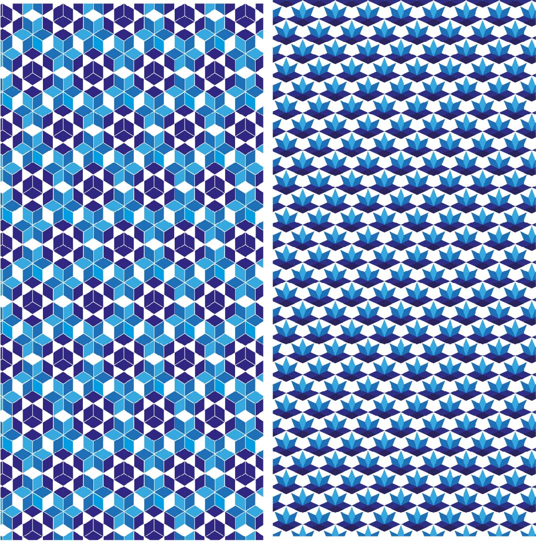 10 GEOMETRIC PATTERN vector art for $7 only preview image.