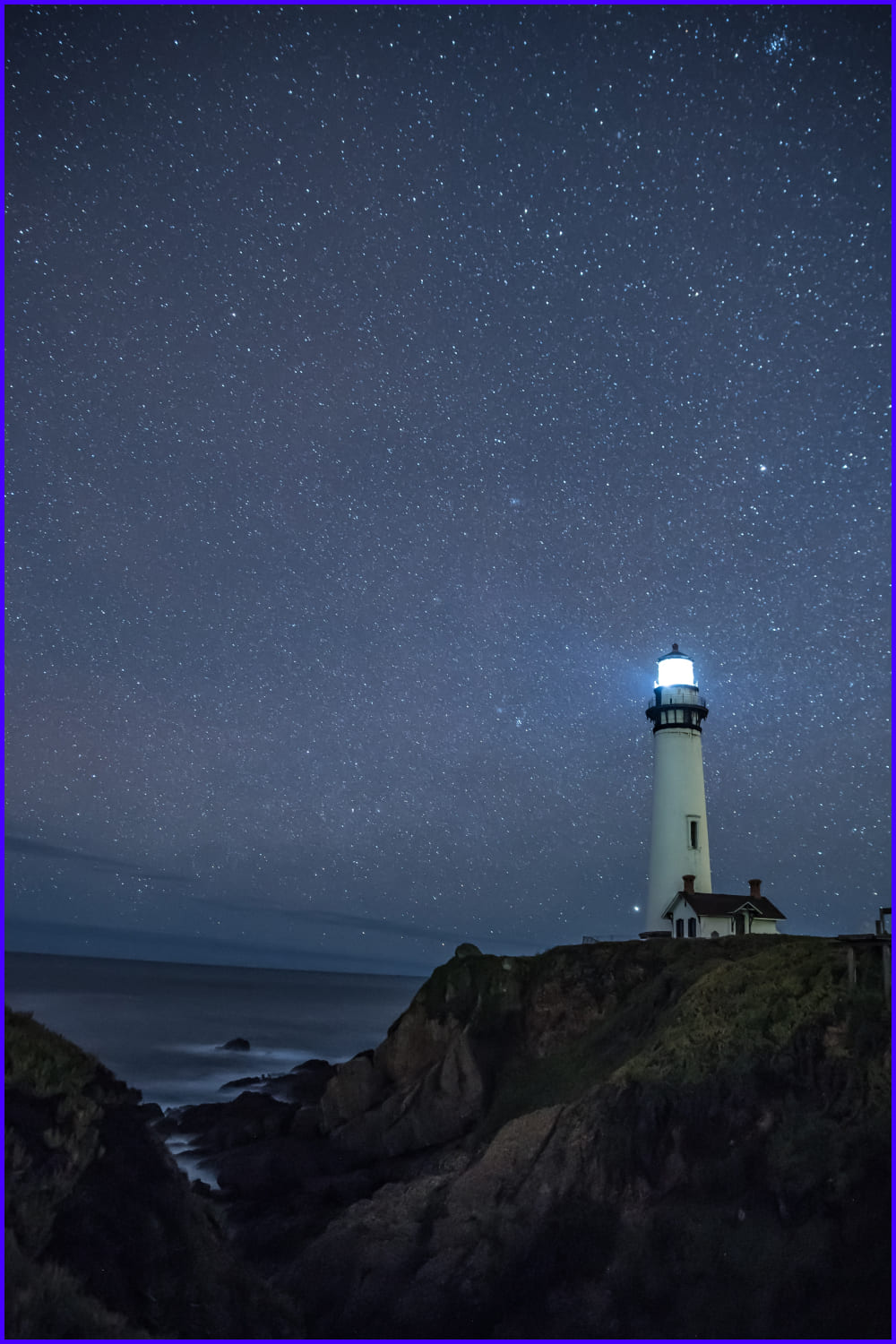 Pigeon Point Lighthouse, Pescadero, United States.