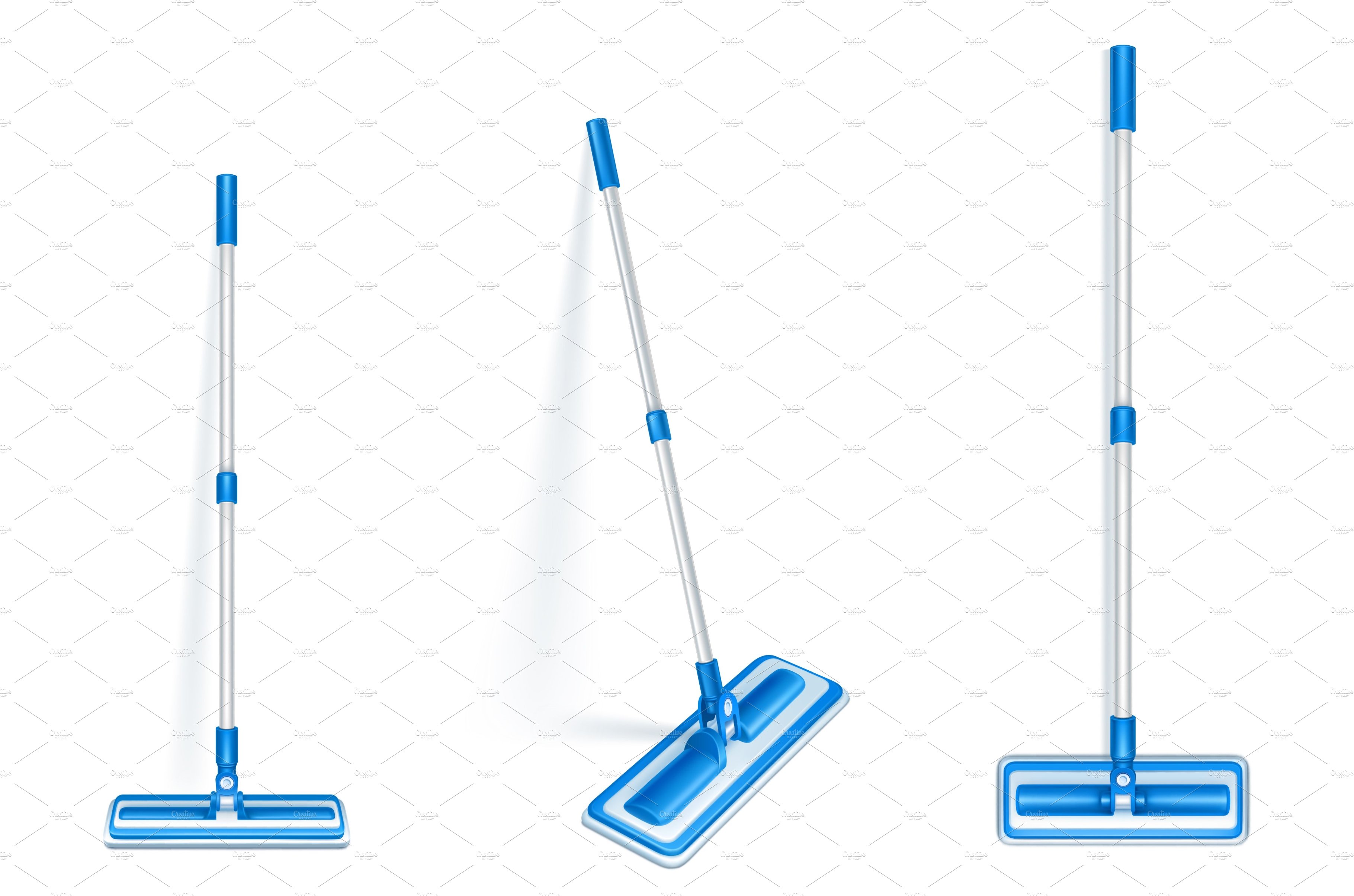 Floor mop for clean and sweep dust cover image.
