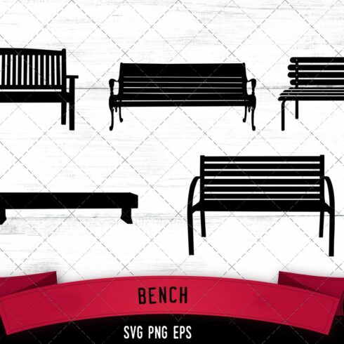 Bench Silhouette Vector cover image.