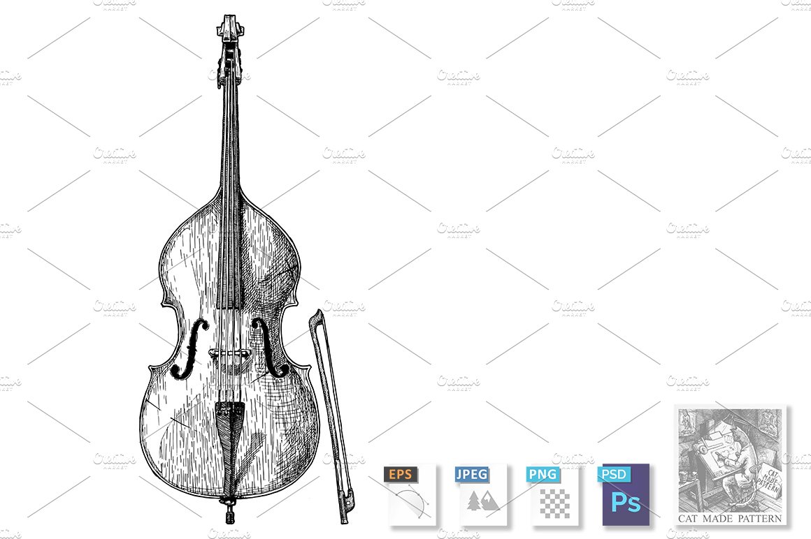 Contrabass violin cover image.