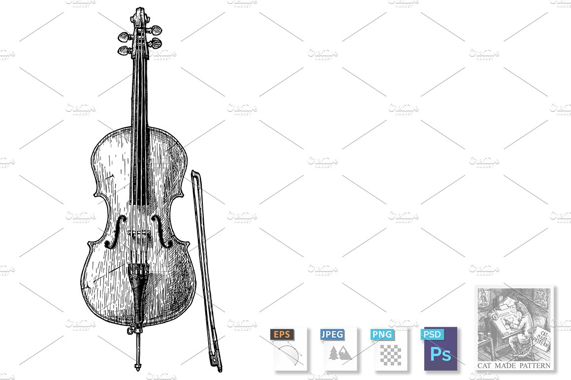 illustration of Cello cover image.