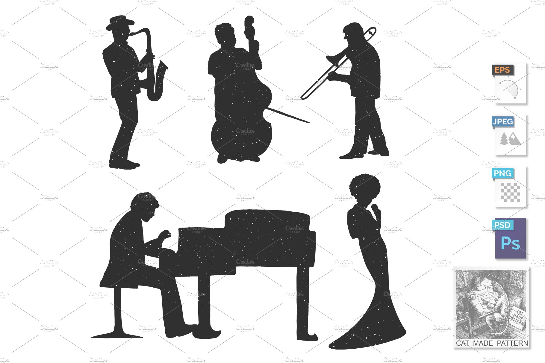 Musicians playing classic music cover image.