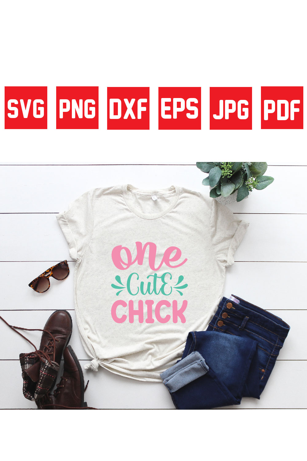 one cute chick pinterest preview image.
