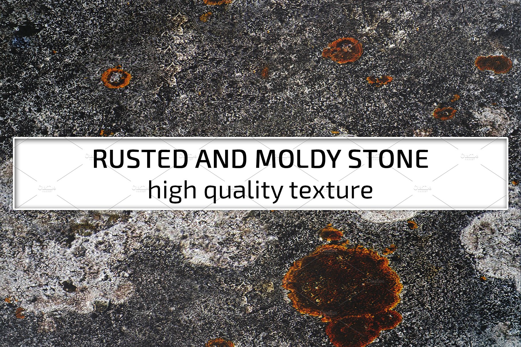Rusted and moldy stone cover image.