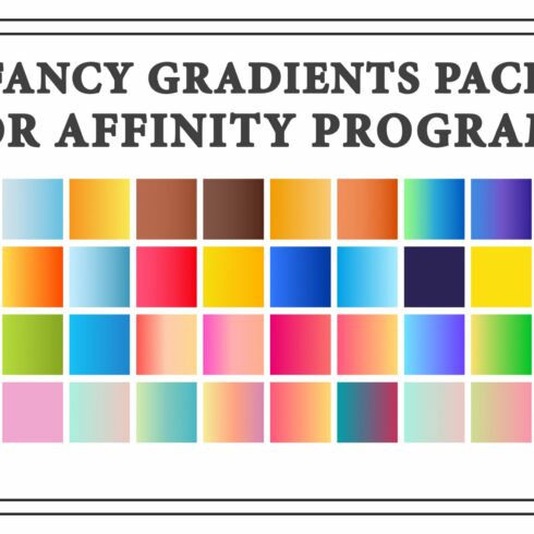 Fancy Gradient Pack For Affinity cover image.
