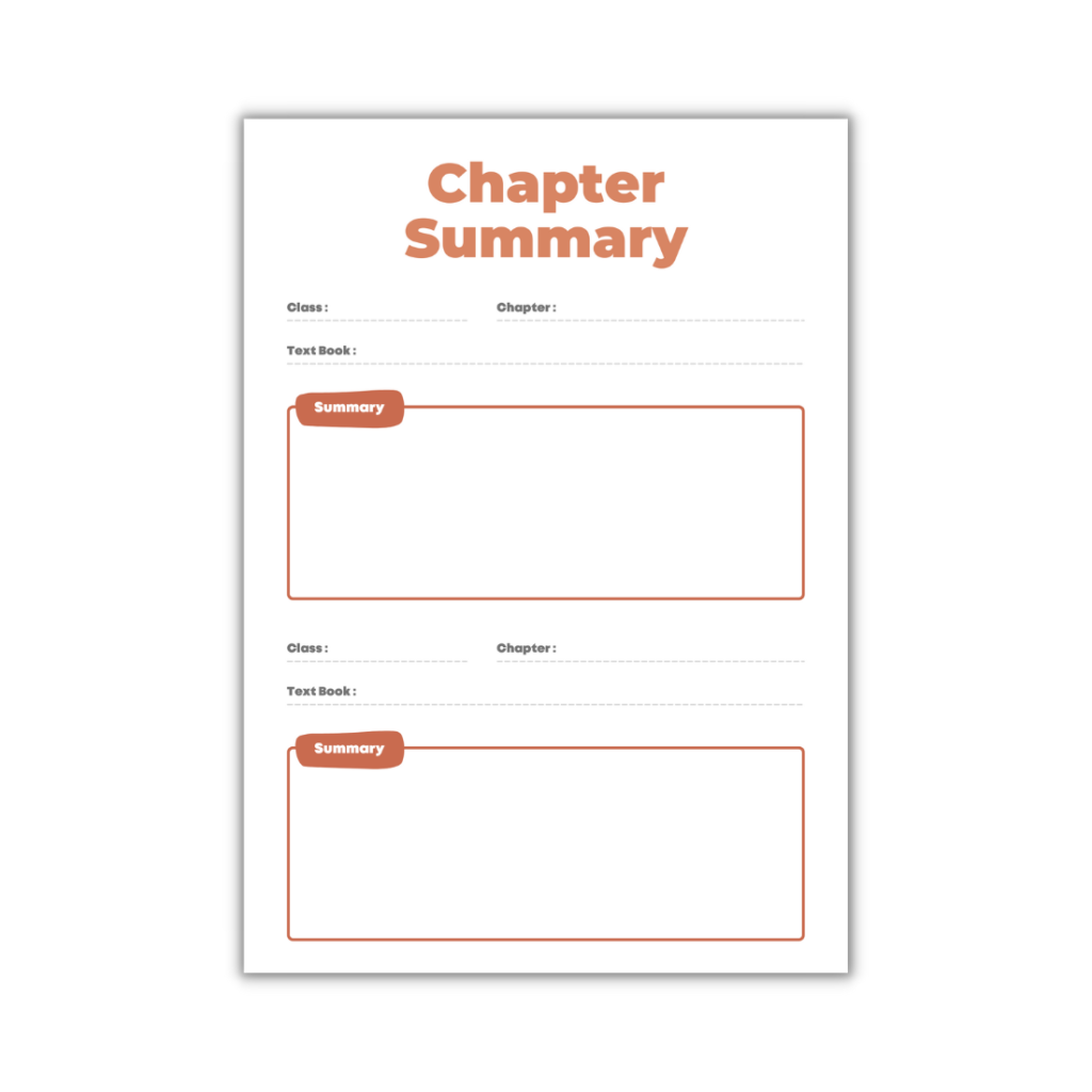 Minimalist Student Assignment Project Planner Template - MasterBundles