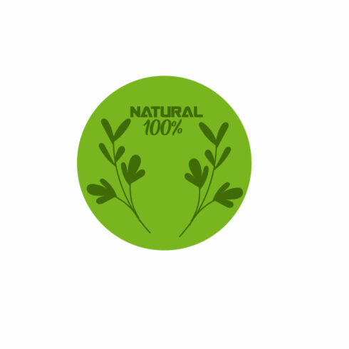 Free organic Food Logo cover image.