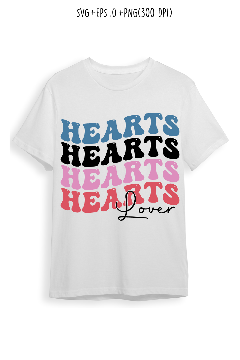 Hearts lover indoor game retro typography design for t-shirts, cards, frame artwork, phone cases, bags, mugs, stickers, tumblers, print, etc pinterest preview image.
