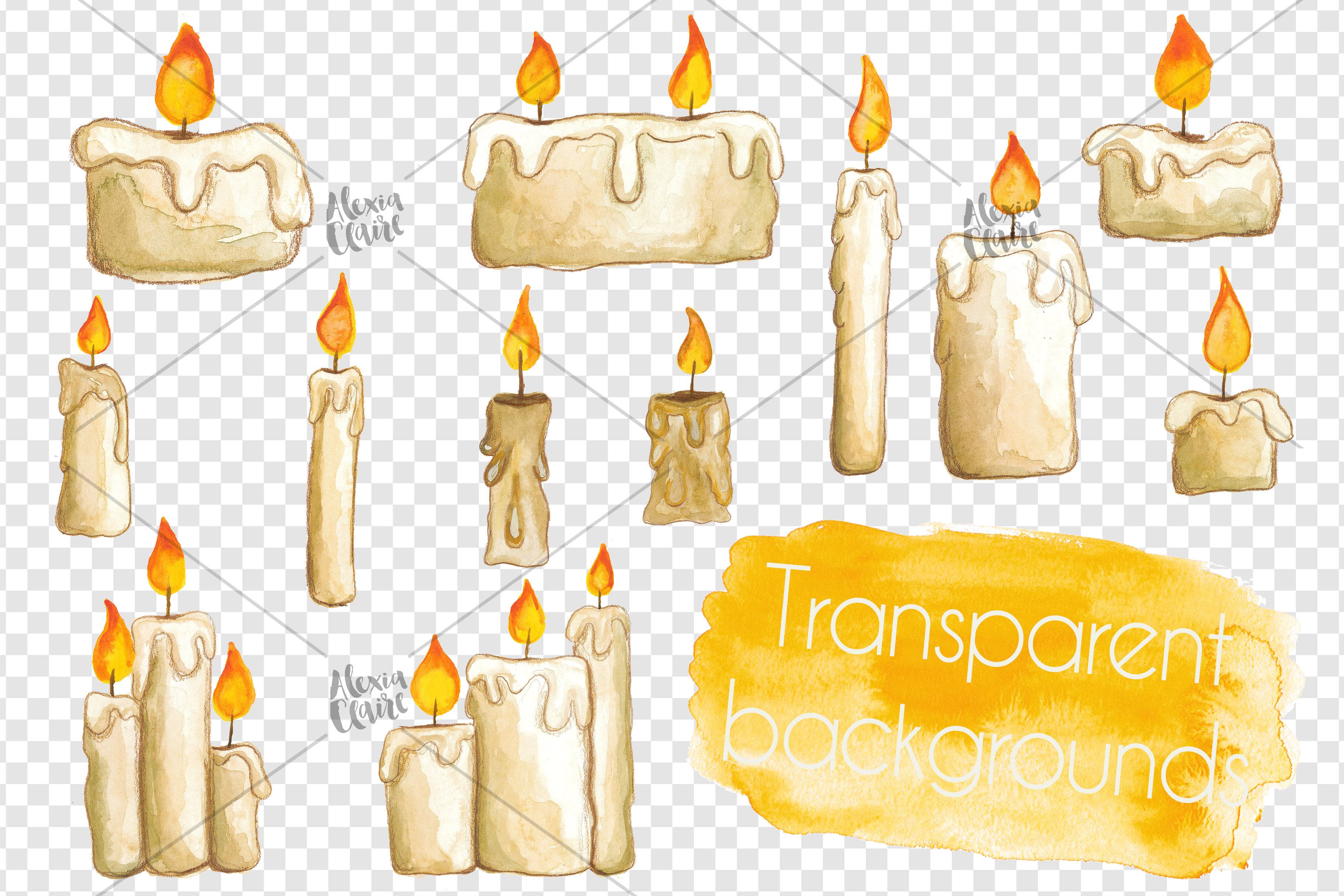 3 candles clipart 844