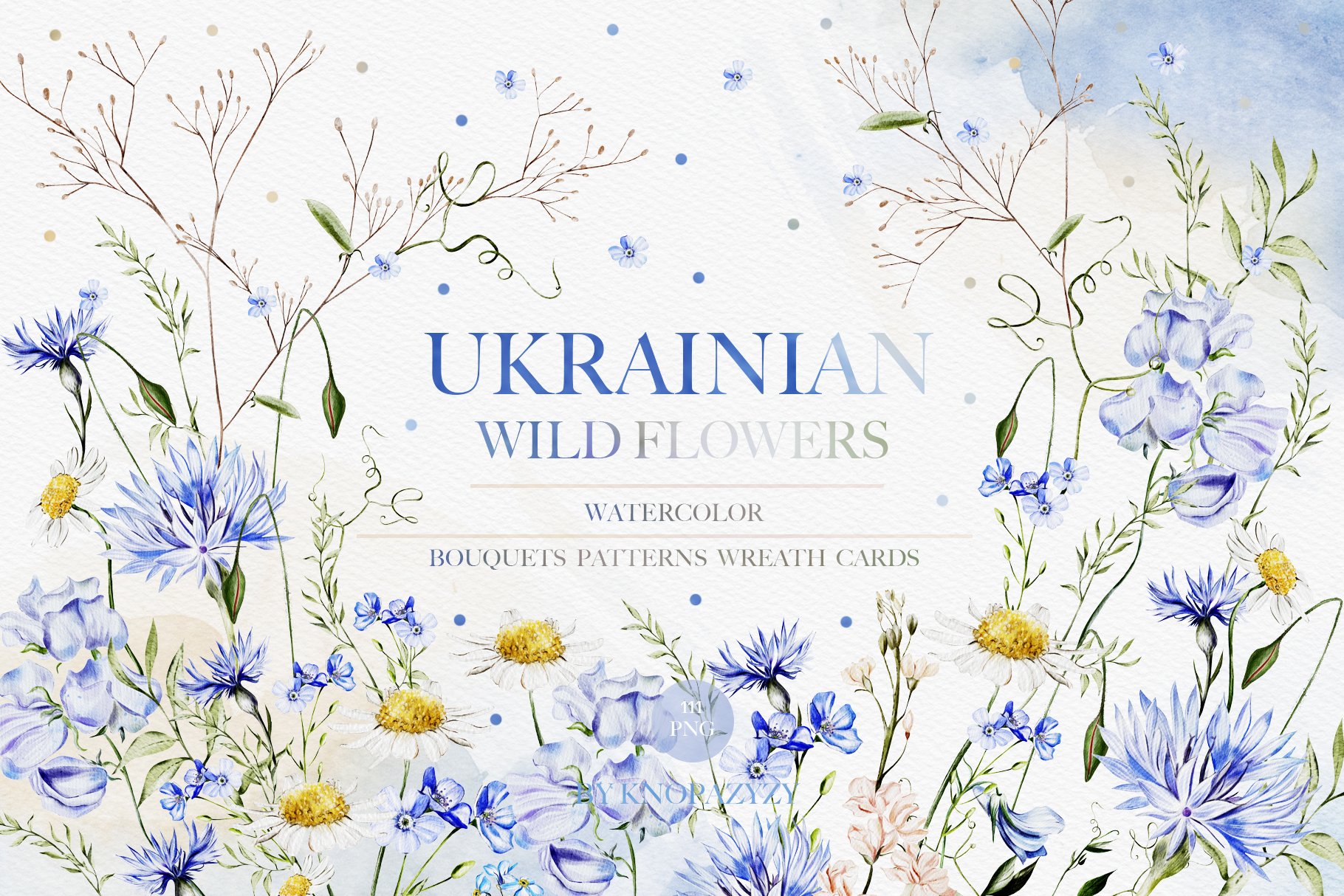 UKRAINIAN WILD FLOWERS cover image.