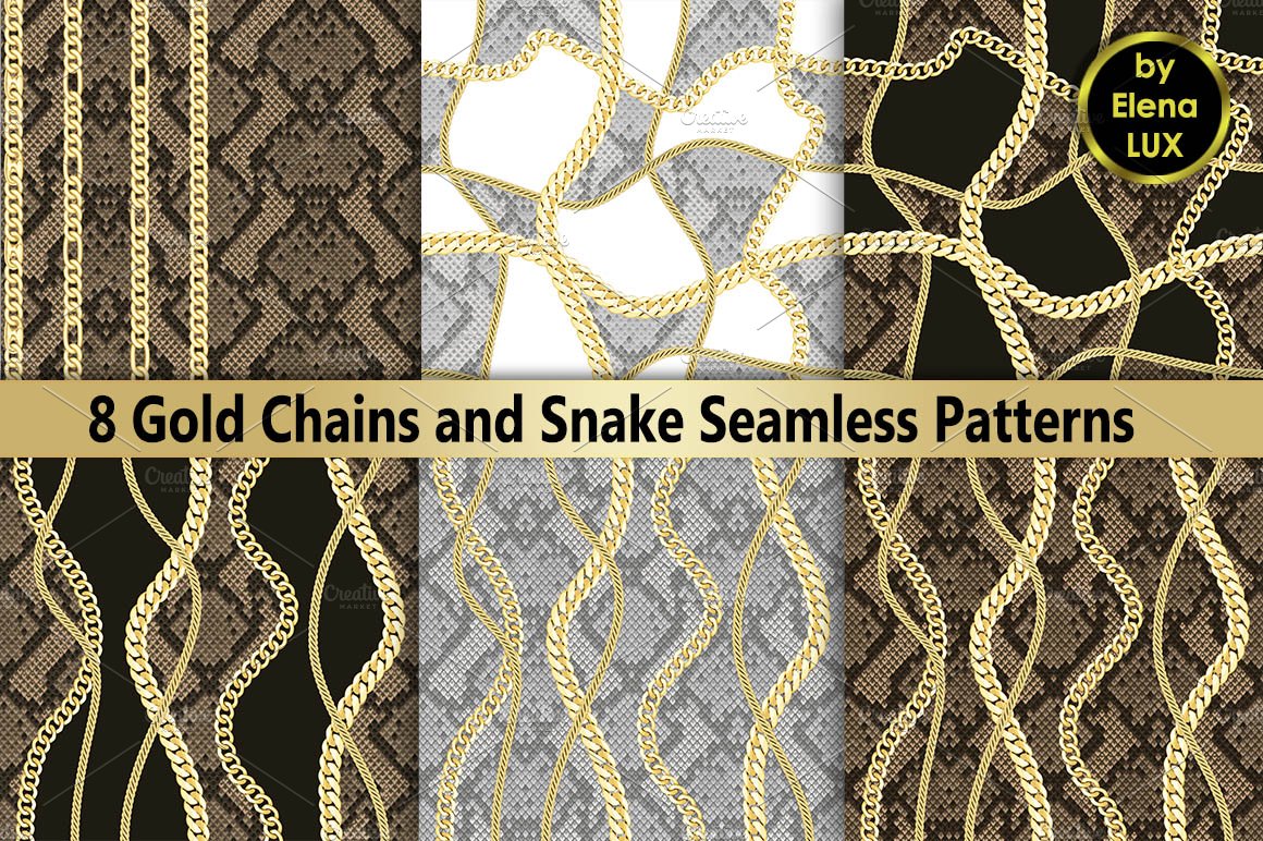 Chains and Snake Seamless Set cover image.