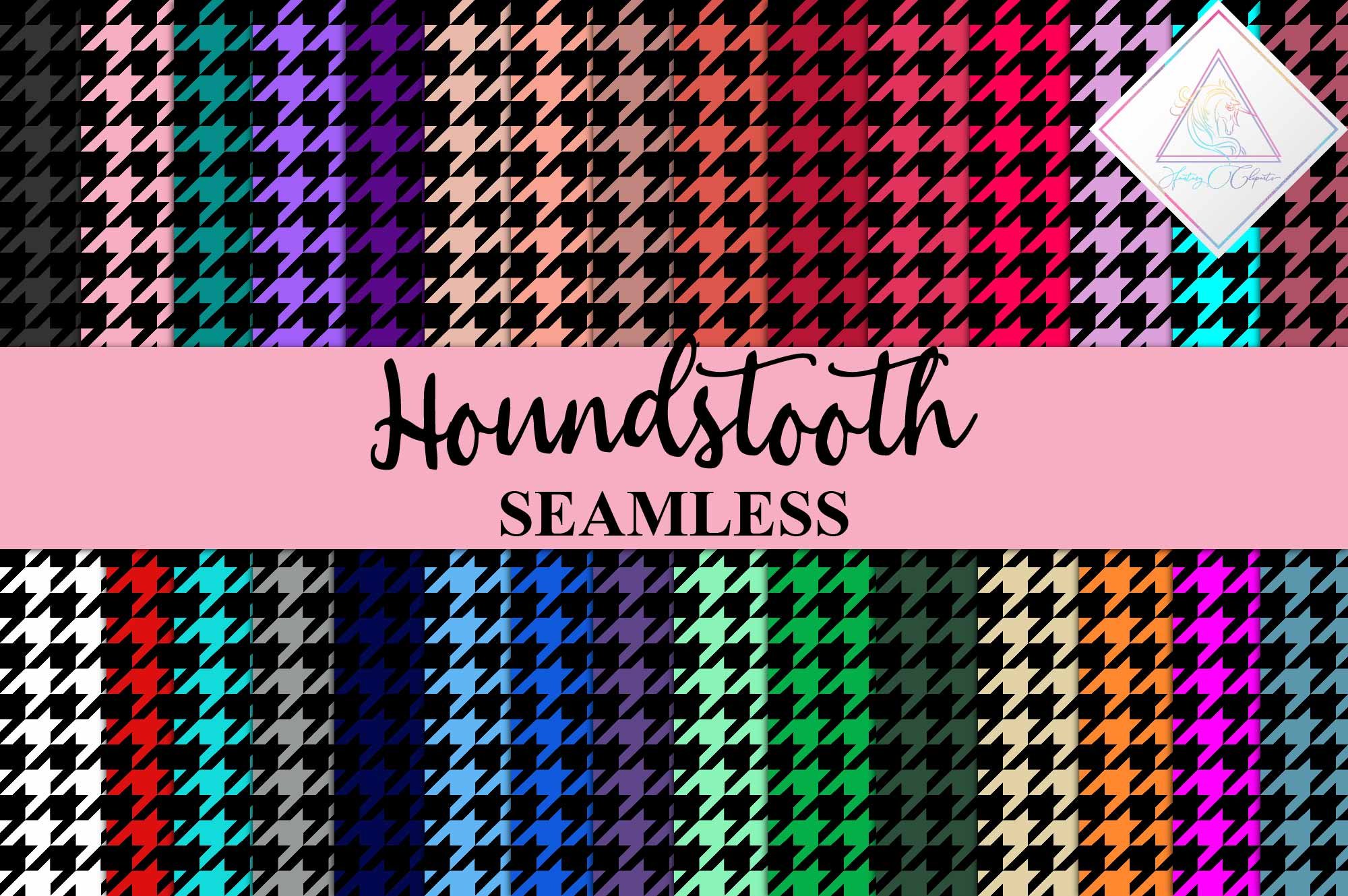 Houndstooth Digital Paper cover image.