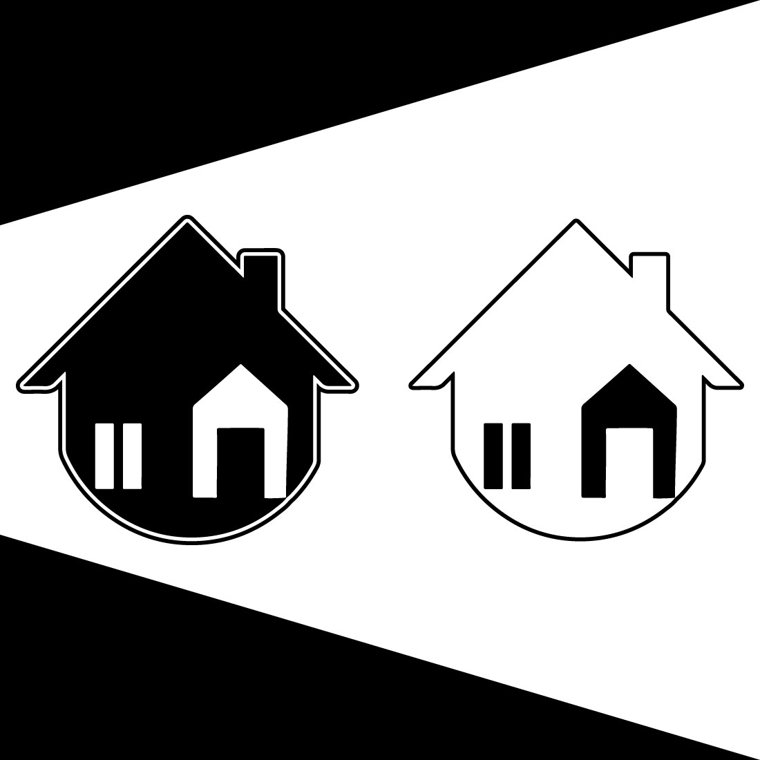 minimal home icon, web homepage symbol, vector website sign,House Icon Set preview image.