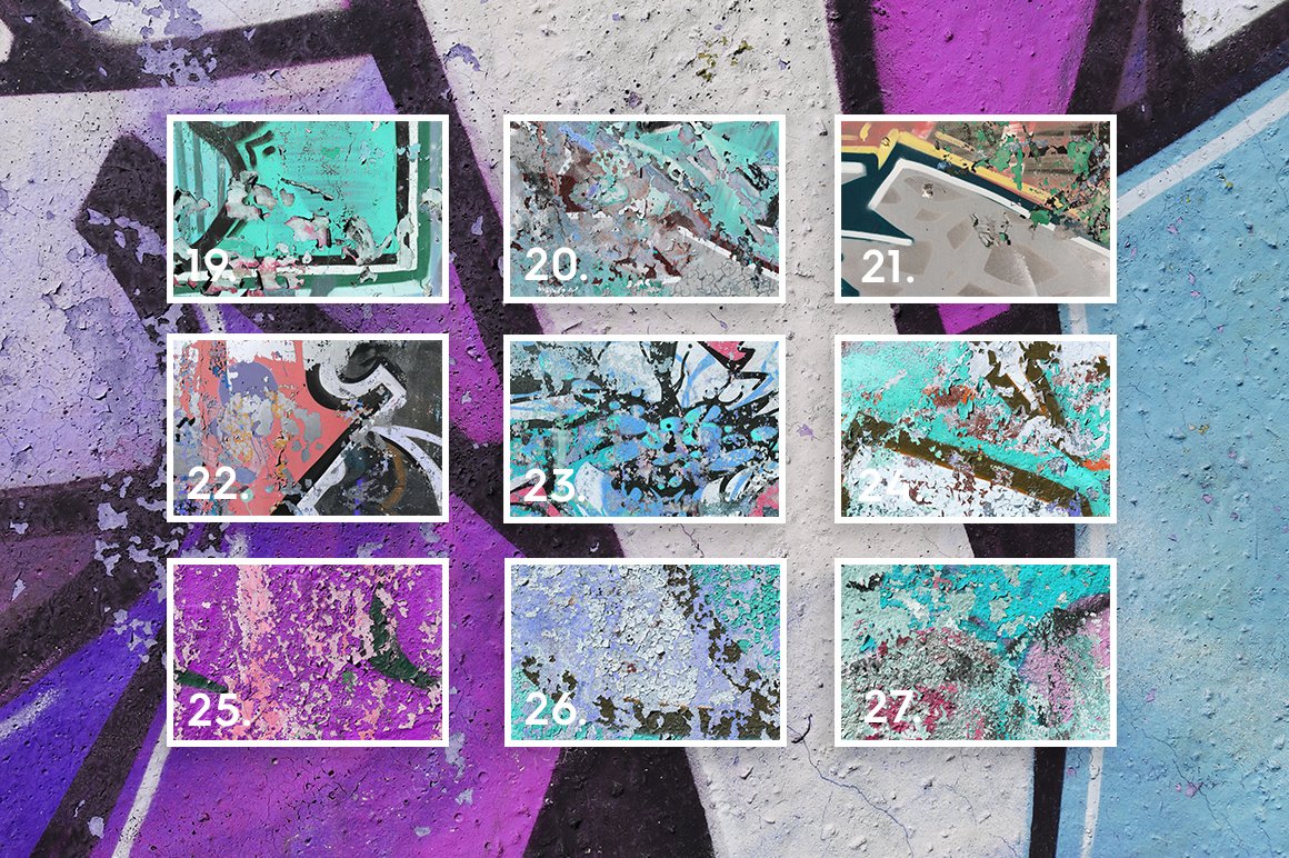 40 weathered graffiti wall background textures preview 3 233