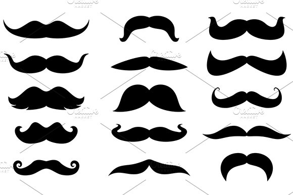 Man moustaches cover image.