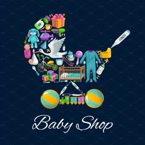 Baby shop toys cover image.