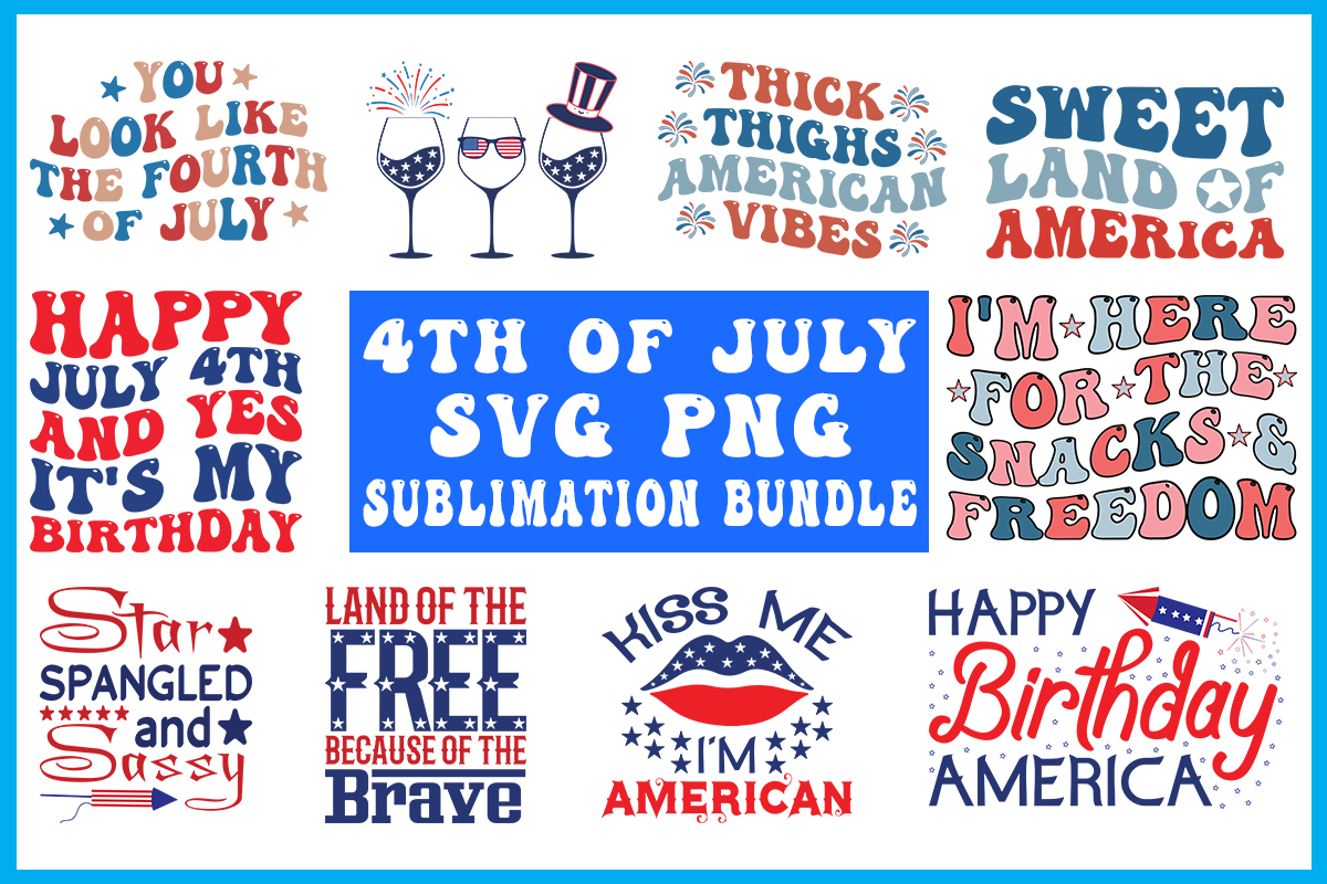 4th of july svg png sublimation 763
