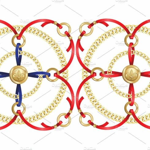 Chains and Ribbons Medallion Pattern cover image.