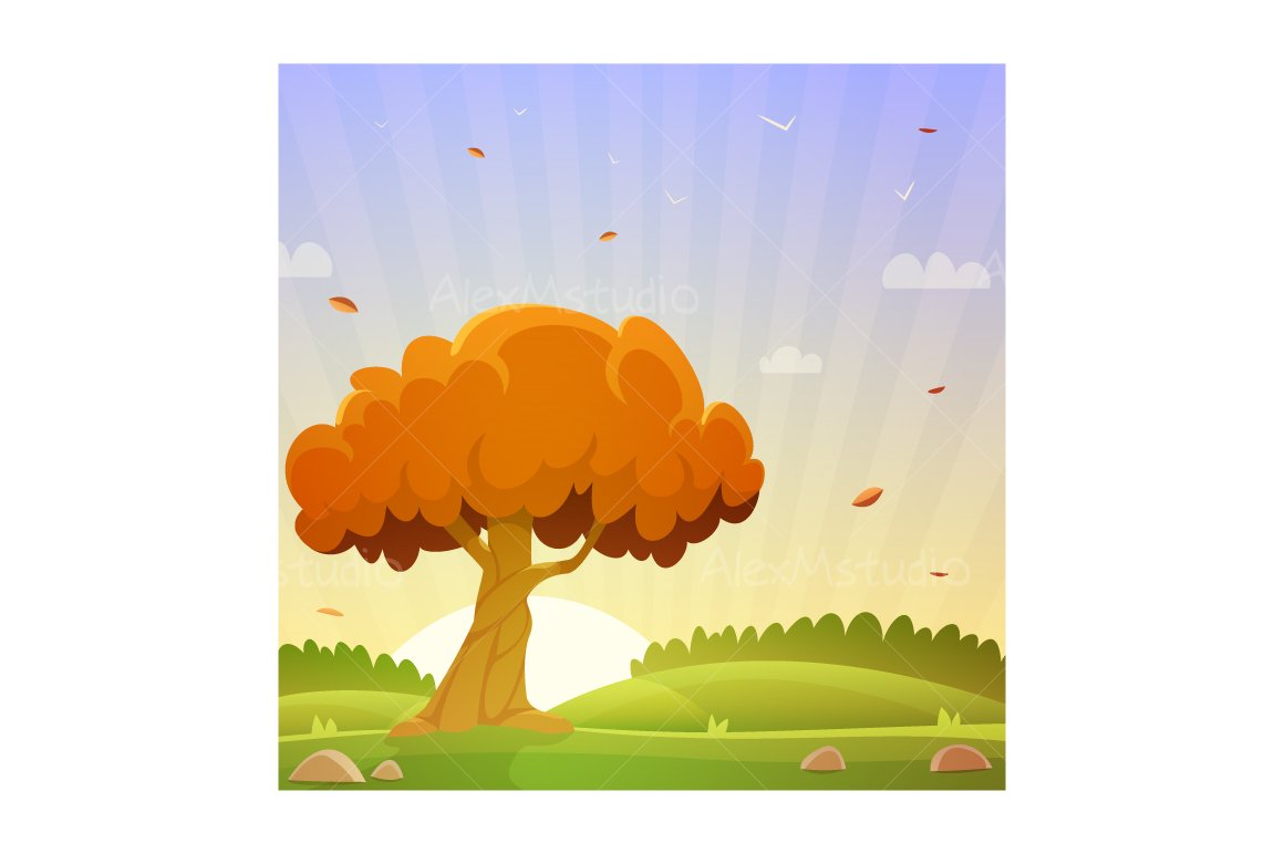 Autumn Countryside Landscape cover image.