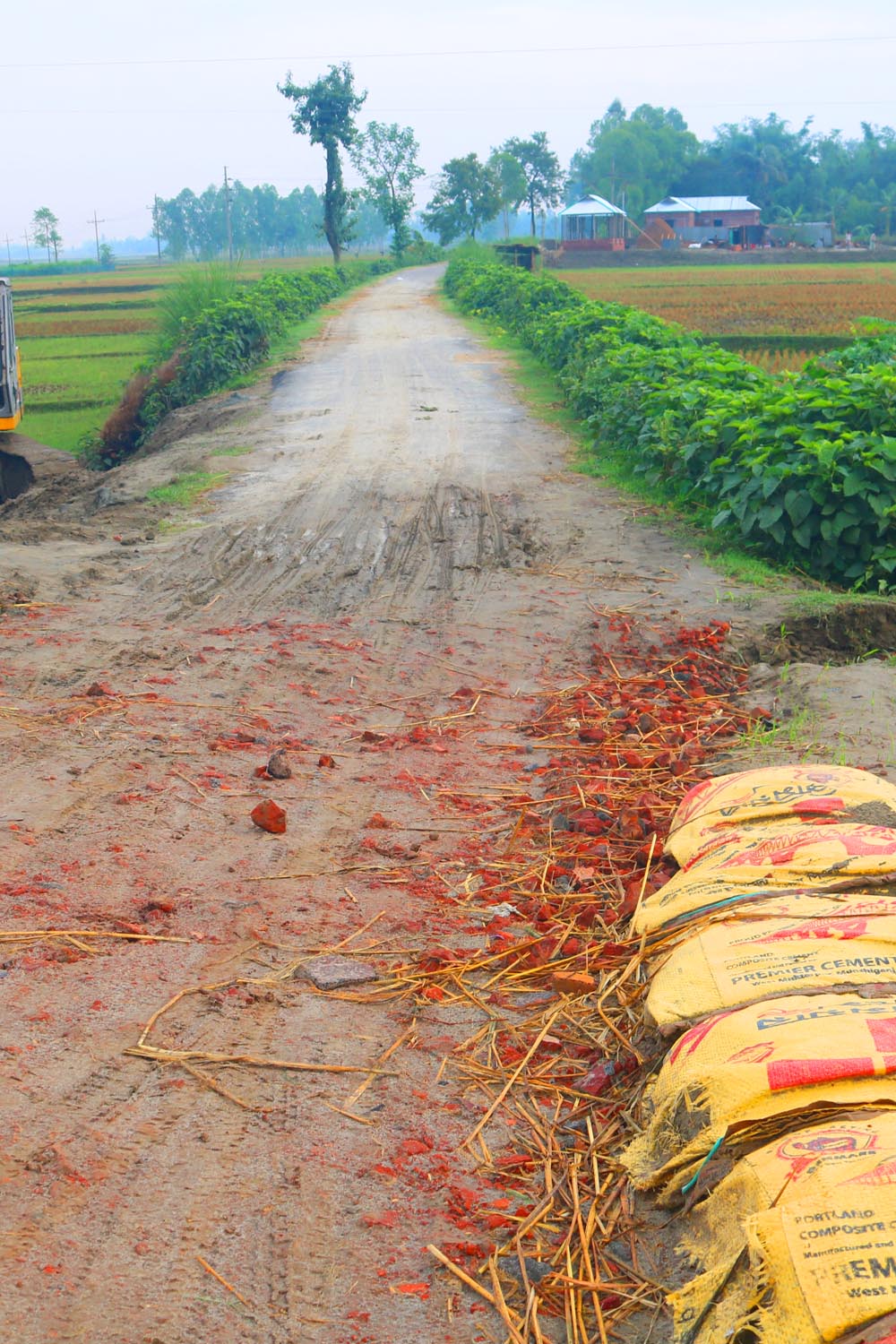 Ghar Tree village people & roads stock photos in Bangladesh pinterest preview image.