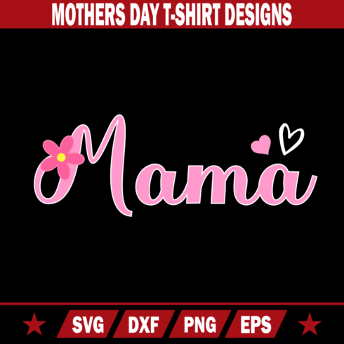 Floral Mama Cute Funny Mother's Day cover image.