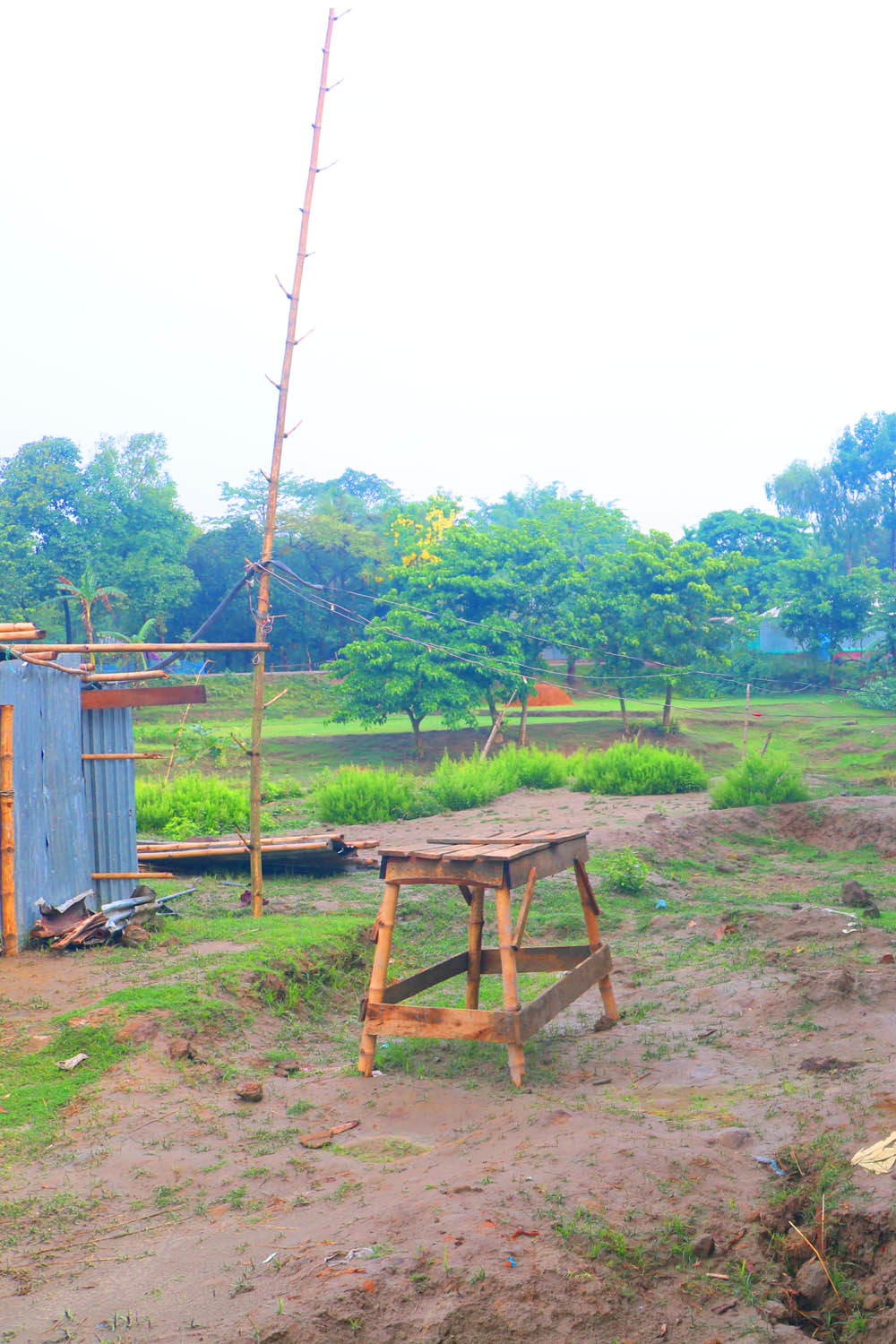 Ghar Tree village people & roads stock photos in Bangladesh pinterest preview image.