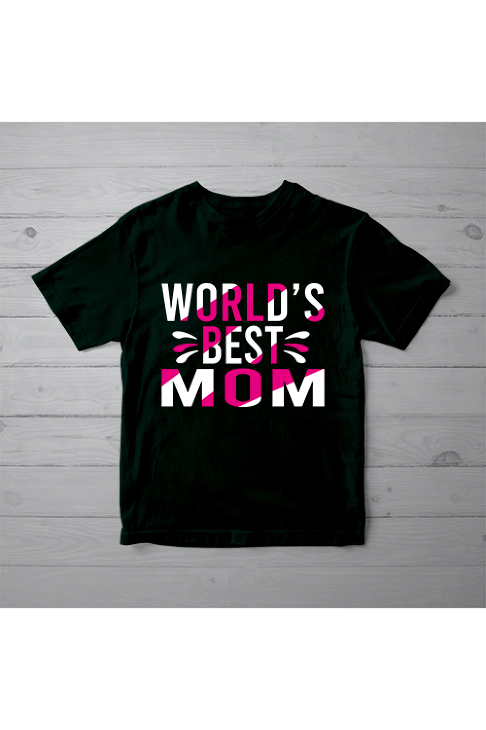 World’s Best Mom Mother's Day t-shirt Mom t-shirt pinterest preview image.