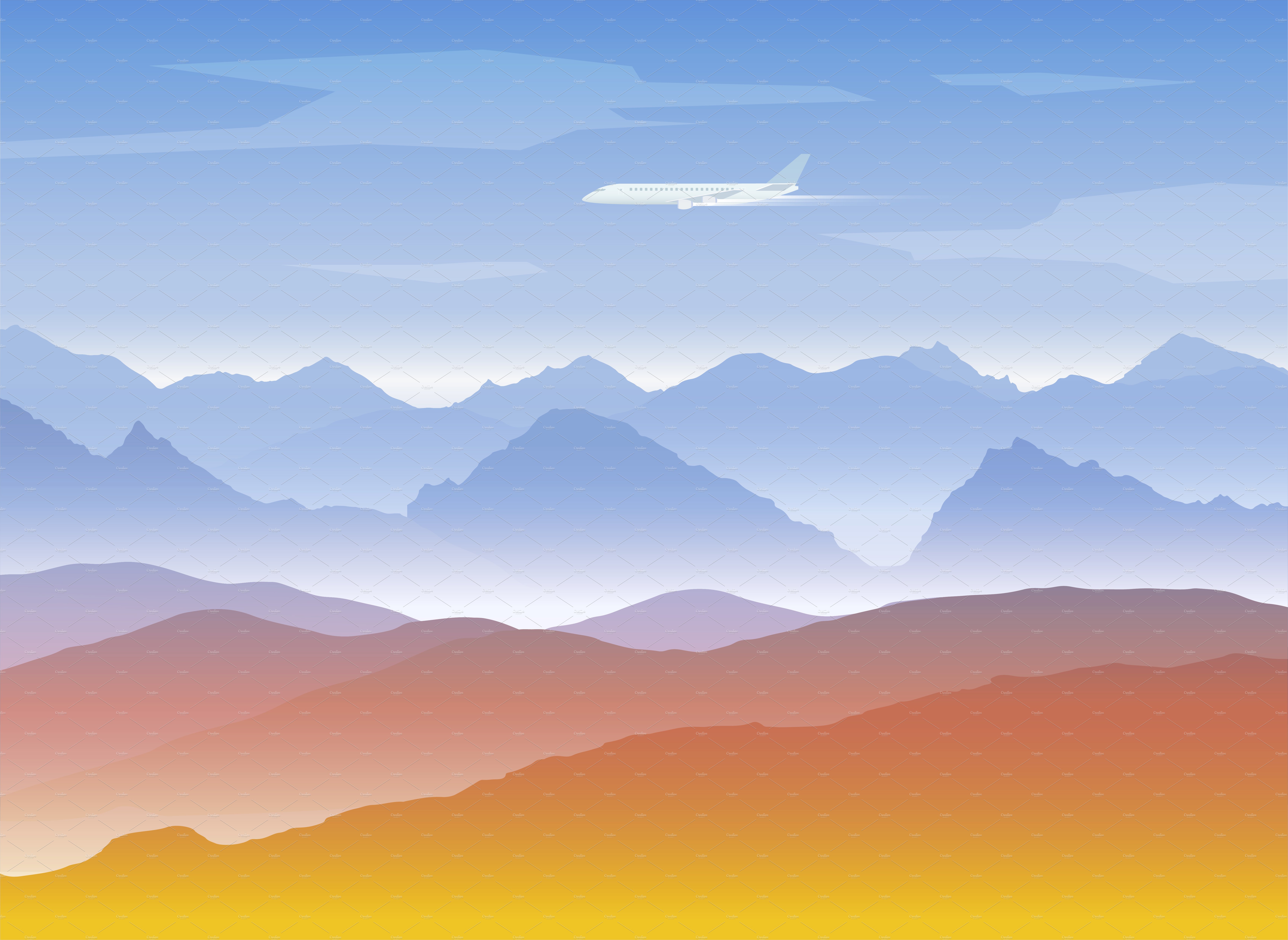 Mountains background set cover image.