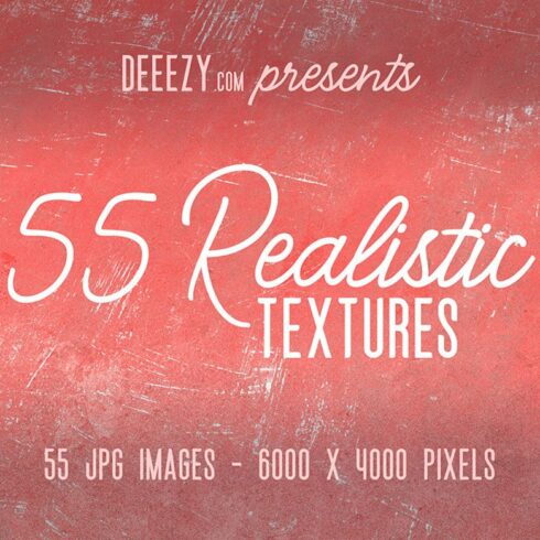 55 Realistic Textures cover image.