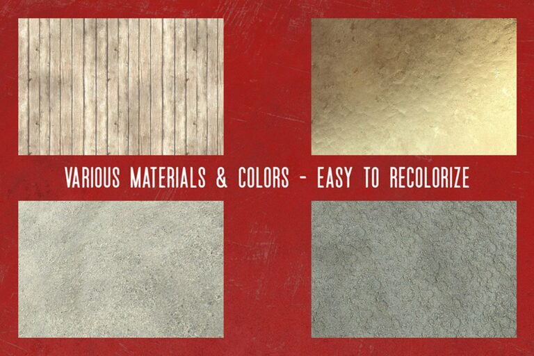 55 Realistic Textures – MasterBundles