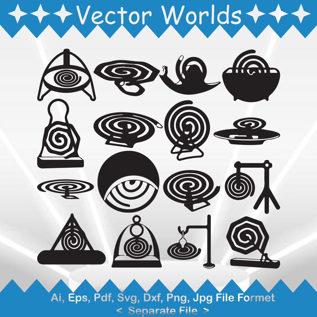 Coil SVG Vector Design cover image.