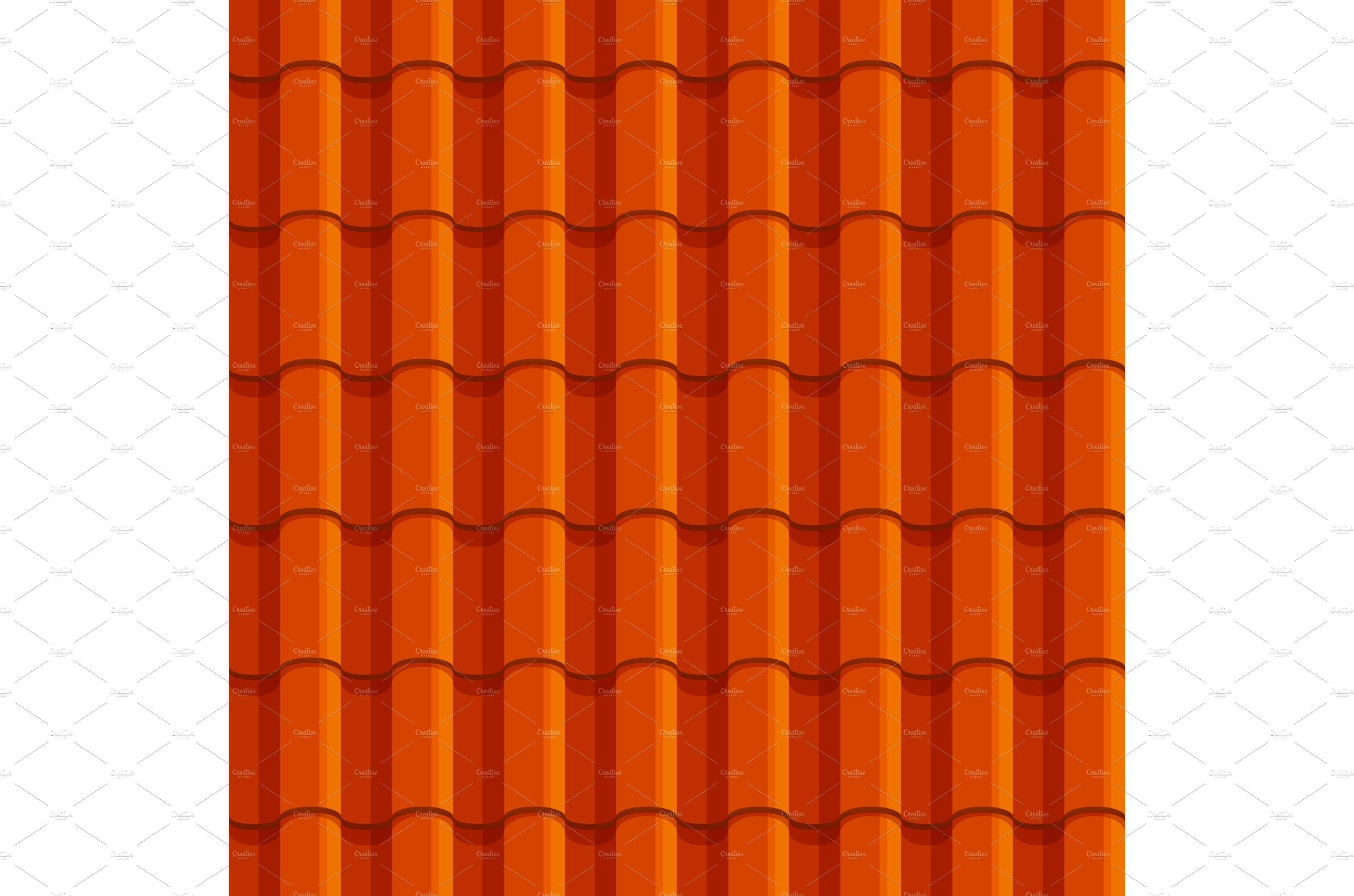 Orange chinese roof tile, background cover image.