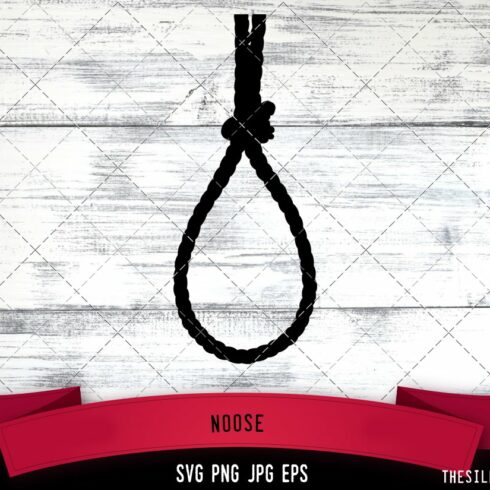 Noose Silhouette Vector cover image.