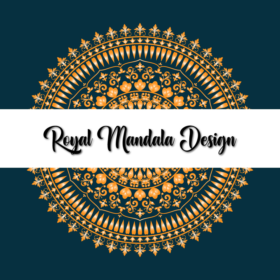 Exclusive Royal Mandala Design cover image.