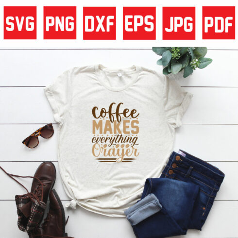 coffee makes everything orayer cover image.