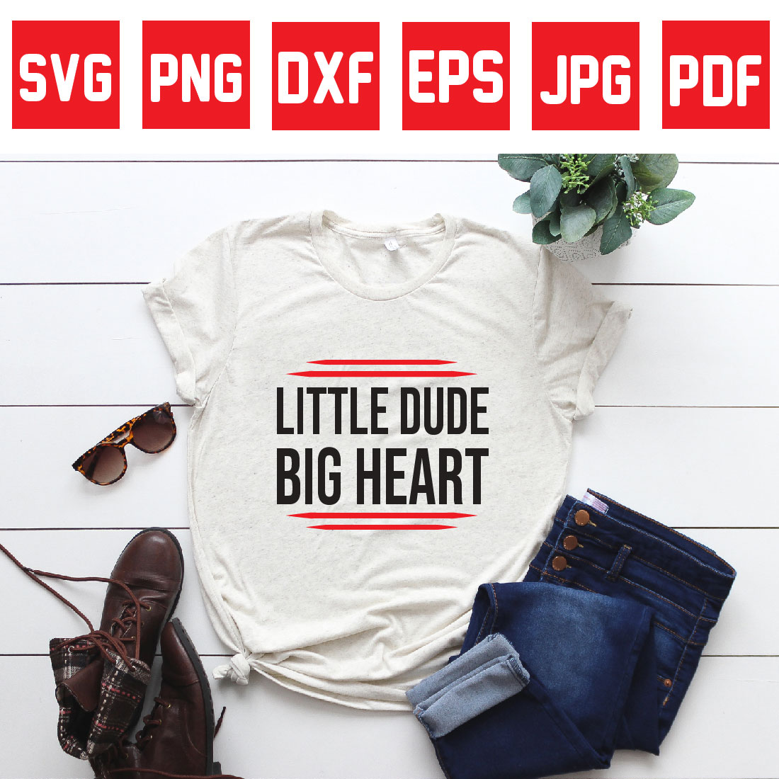 little dude big heart preview image.