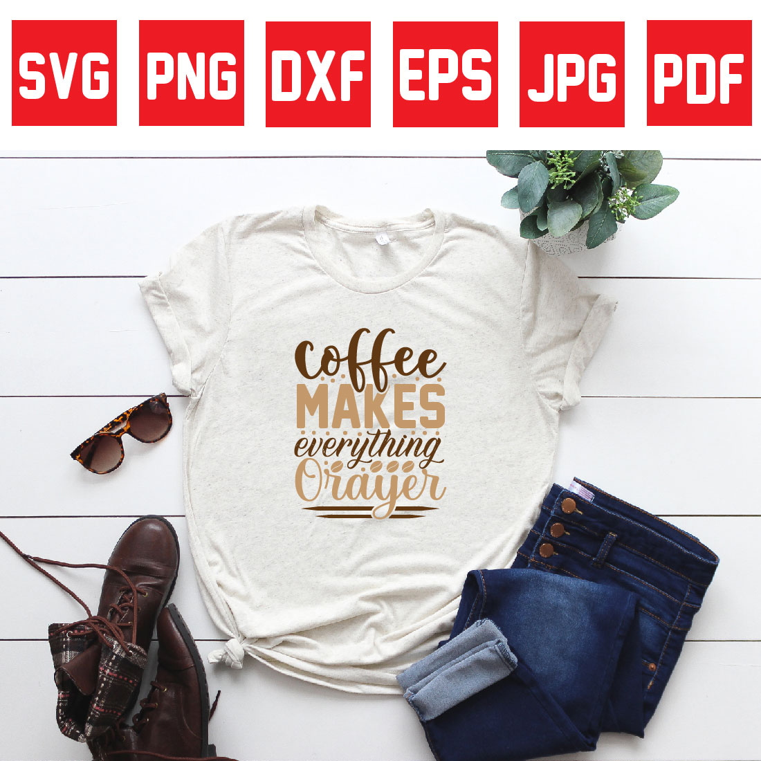 coffee makes everything orayer preview image.