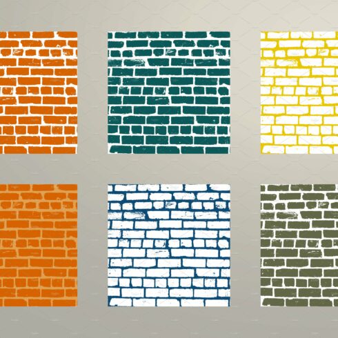 Simple old brickwork design cover image.