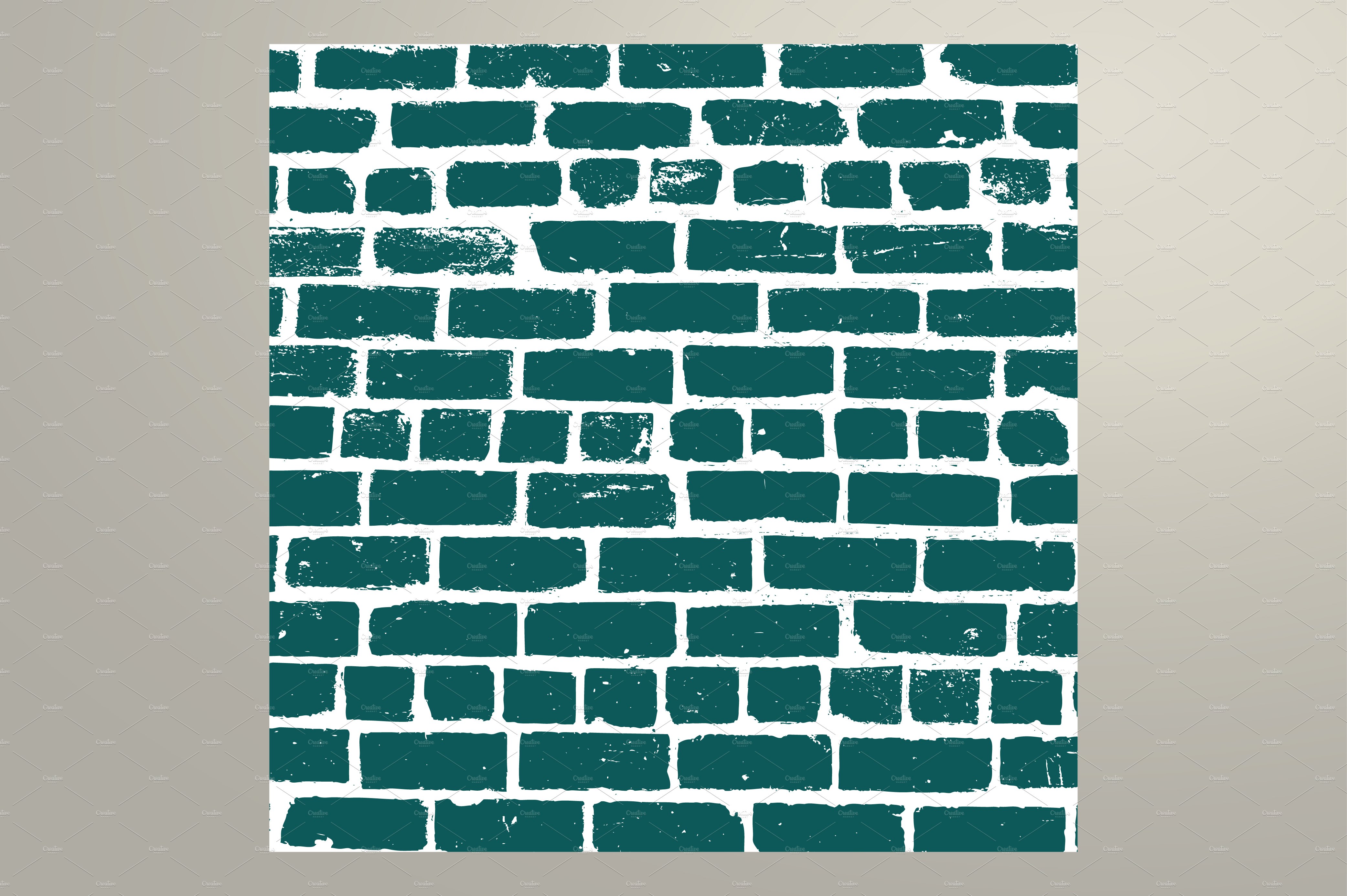 Simple old brickwork design preview image.