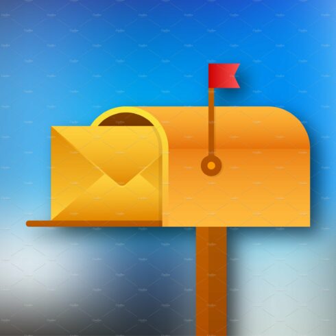 Mail box vector illustration in the cover image.