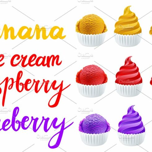 banana raspberry blueberry ice cream cover image.