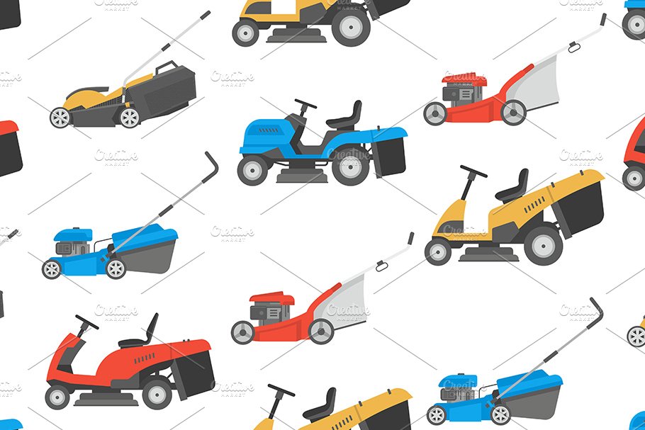 Lawnmower pattern cover image.