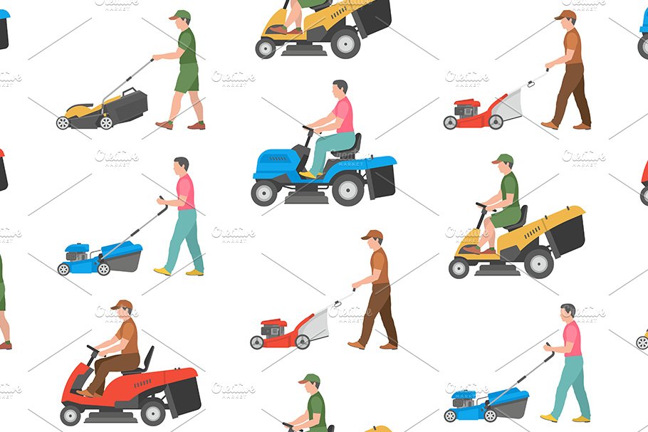 Lawnmower pattern cover image.