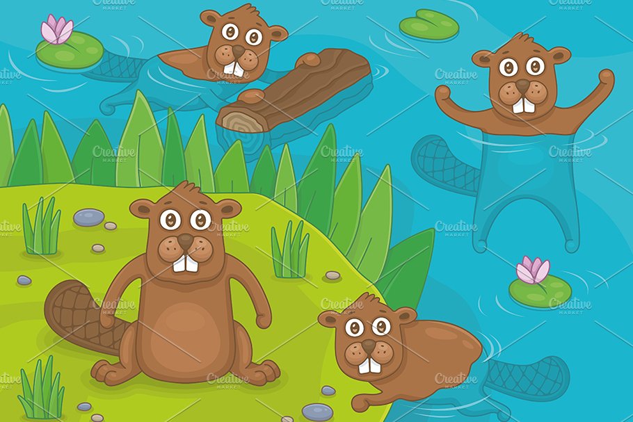 Family of Beavers cover image.